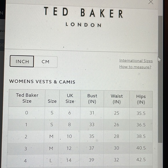 Ted baker Shavon v neck sleeveless top - Picture 5 of 9